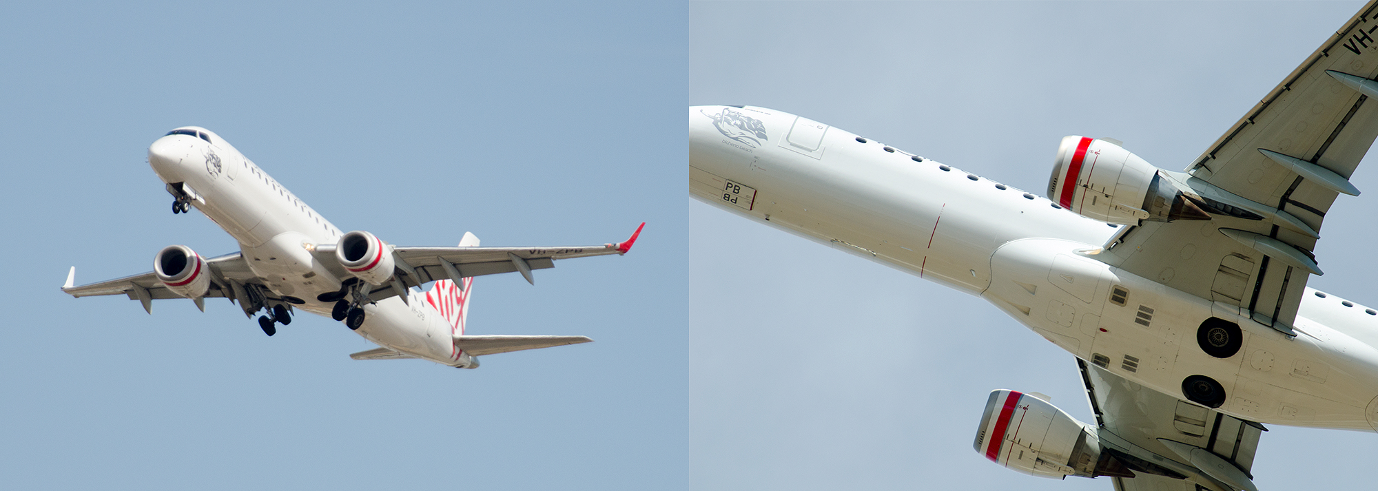 Go-around! Virgin Australia's Embraer ERJ-190AR VH-ZPB